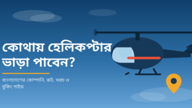 বাংলাদেশে কোথায় হেলিকপ্টার ভাড়া পাবেন কোম্পানি, রুট, খরচ ও বুকিং গাইড